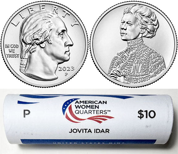 2022 - 25 American Women Quarter P Mint Wrapped Rolls