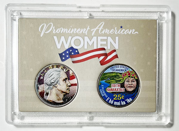 2023 Colorize, Gold Plated, Birth Year Sets, and Christmas Ornament American Women Quarter Edith Kanakaole