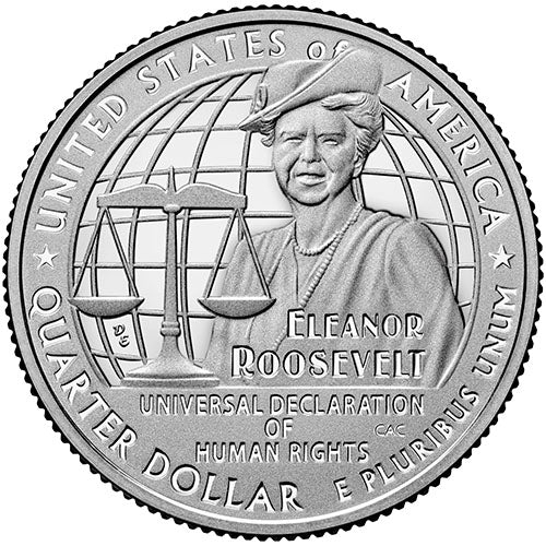 2023 BU & Proof American Women Quarter Eleanor Roosevelt